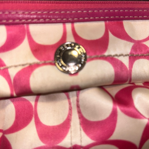 Pink Coach Wristlet - Picture 13 of 13